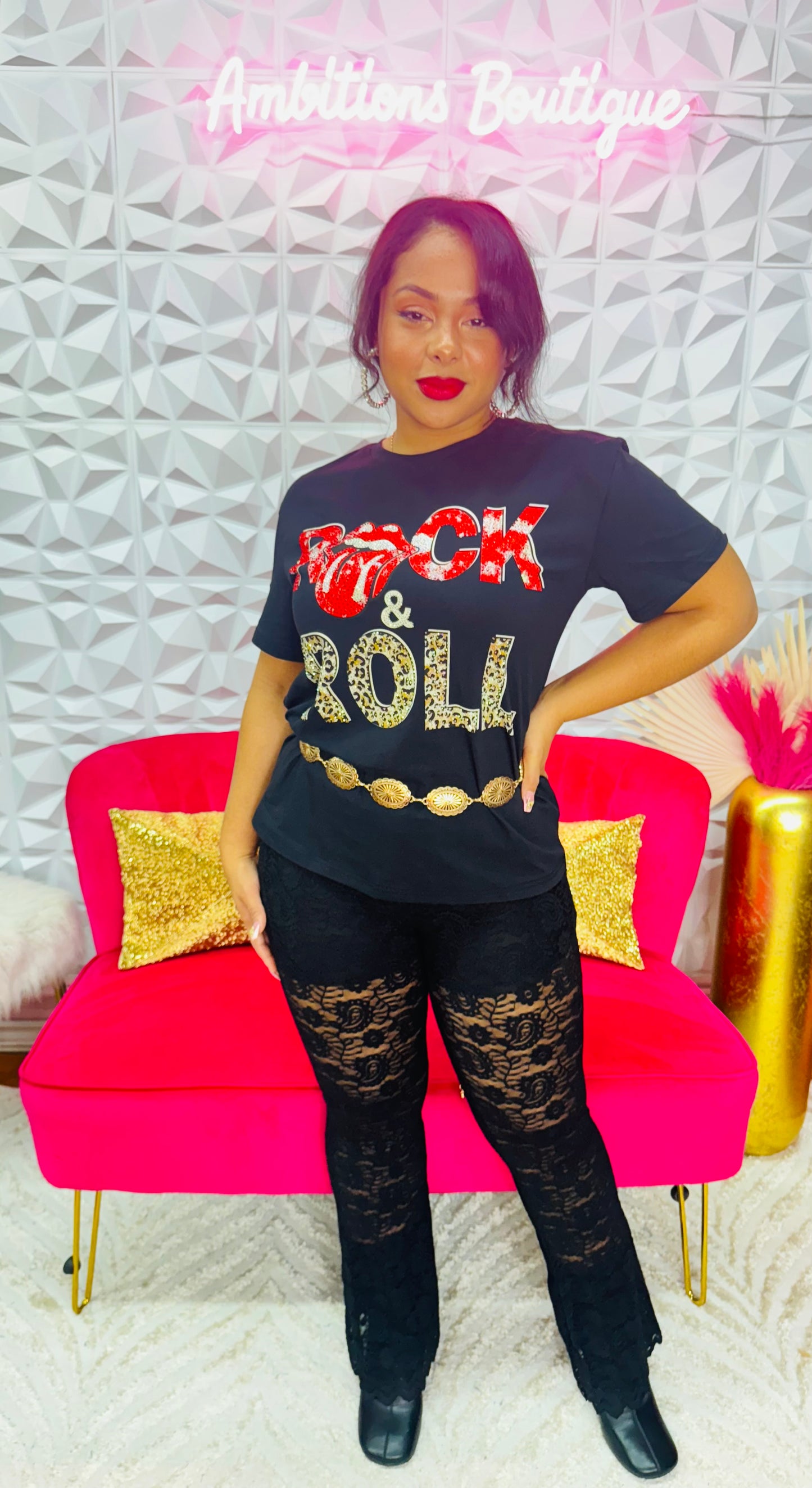 Lace me pants
