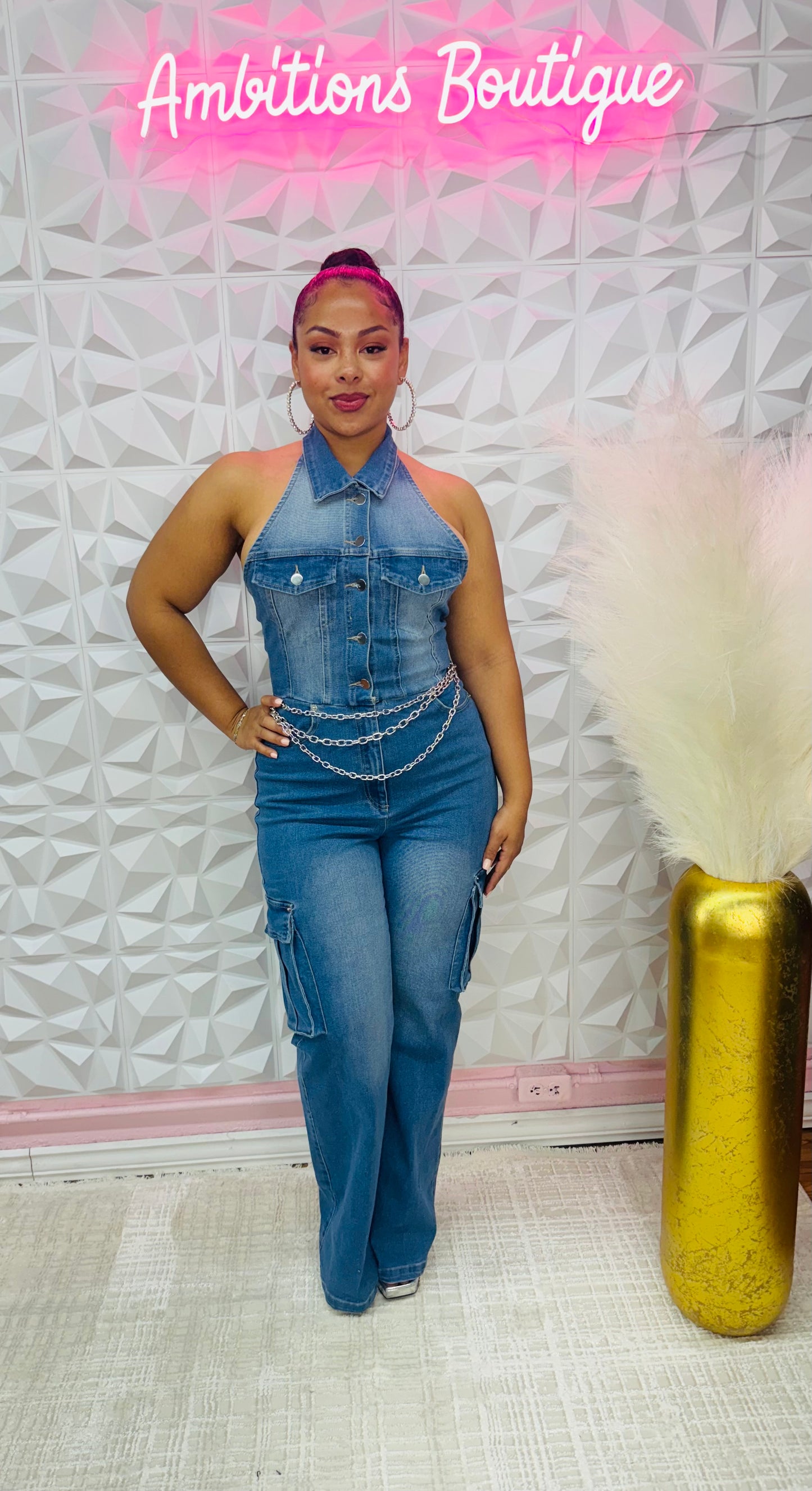 Cover girl jumpsuit