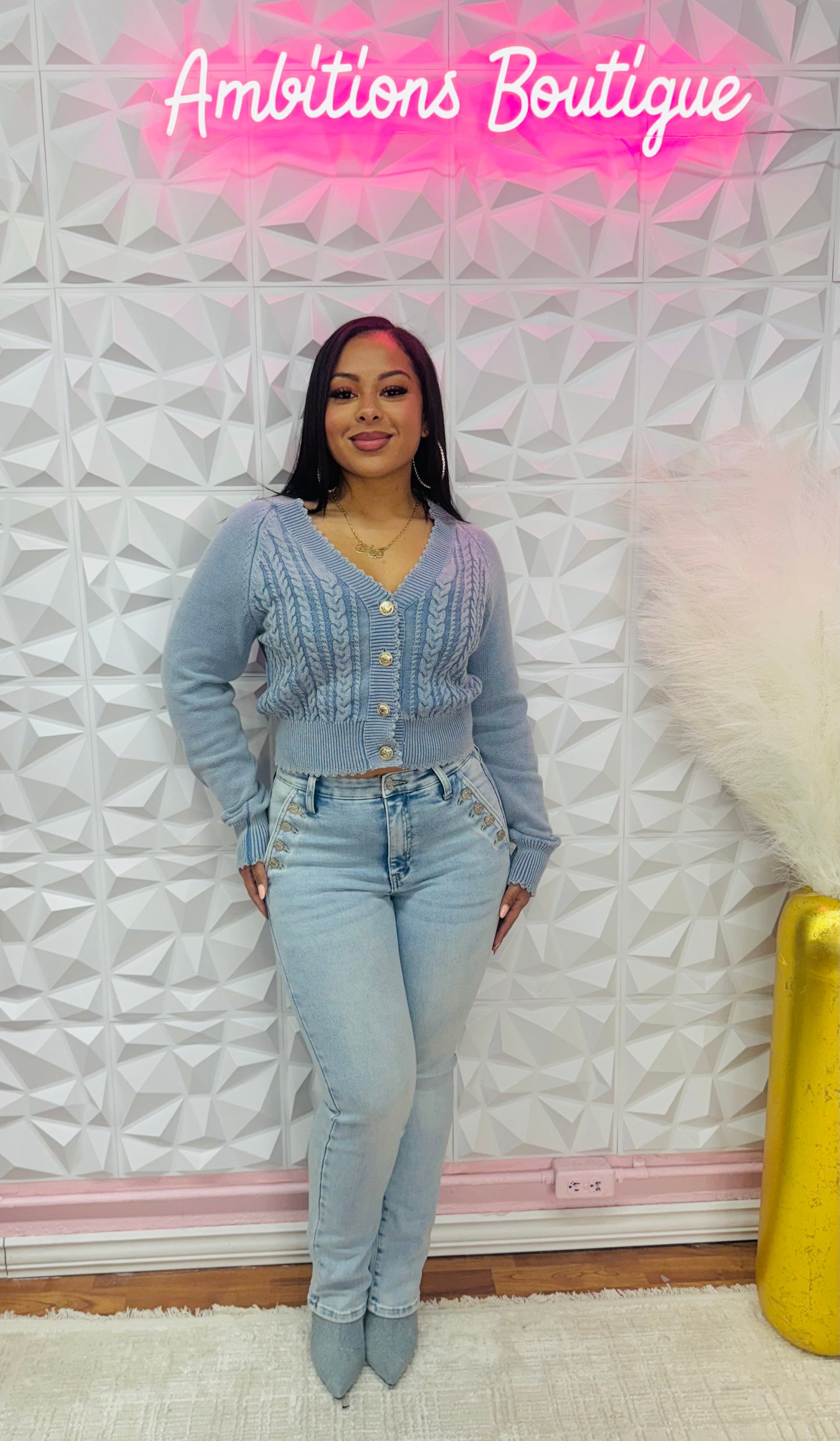 The baby blues cardigan