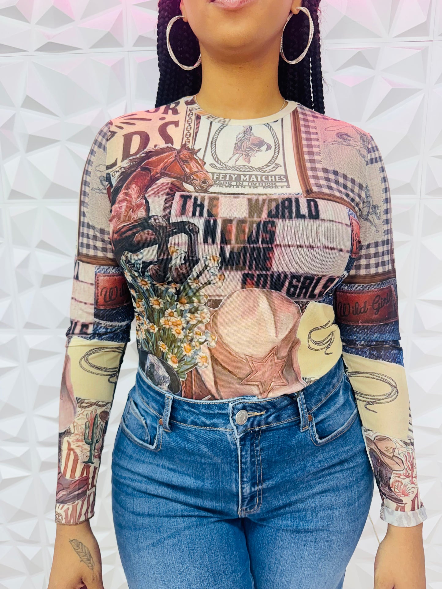 Cowgirl top