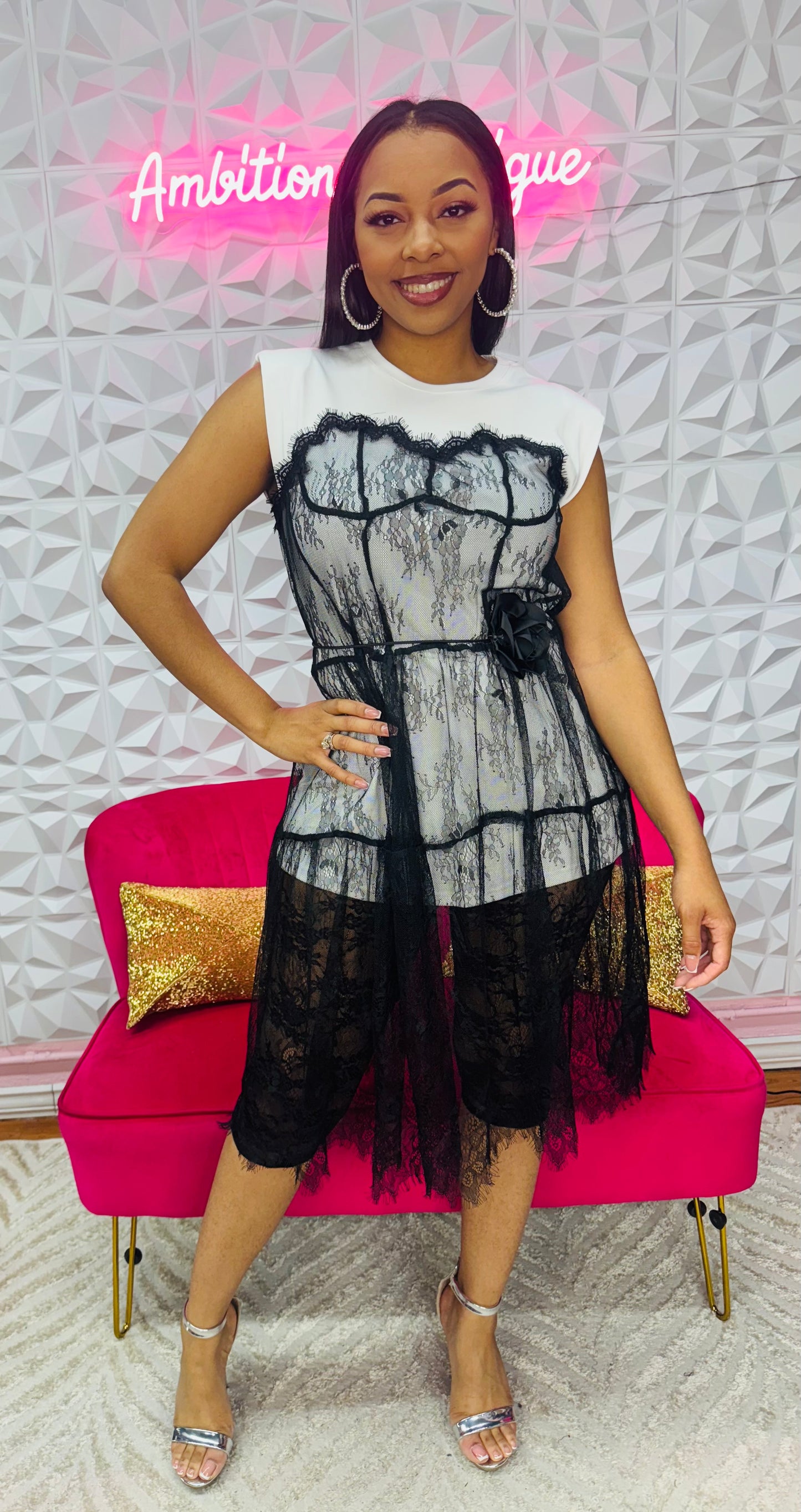 Lace vixen dress