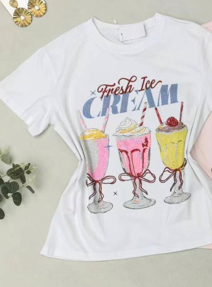 Cream T-shirt