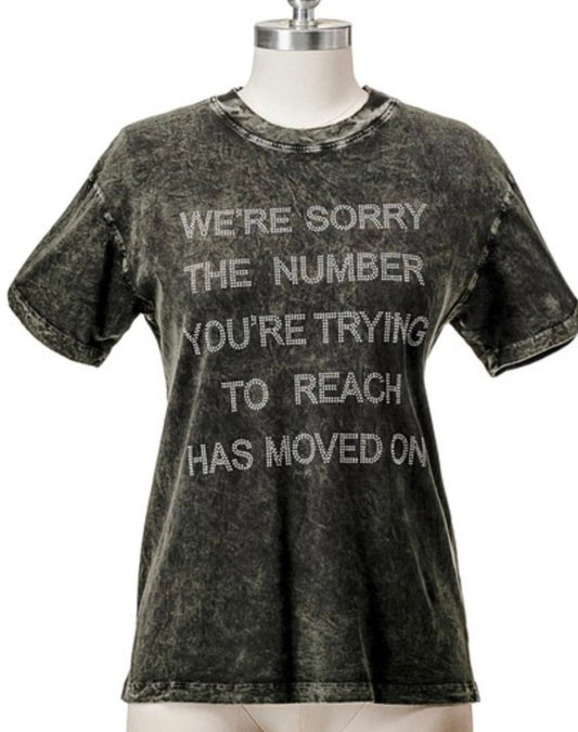 Wrong number top