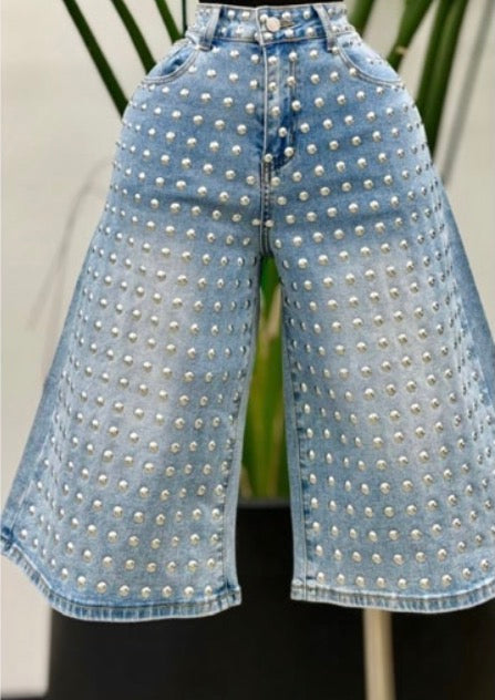 So studded shorts