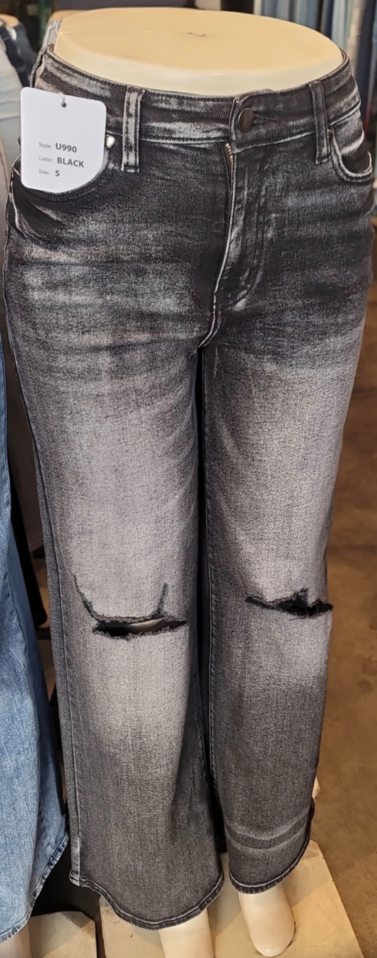 Charred jeans(U990)