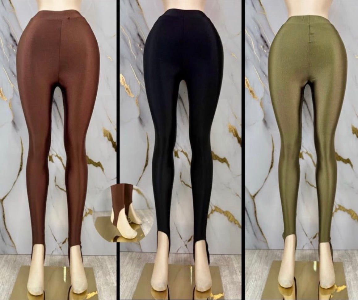 Stirrup disco leggings(three colors)