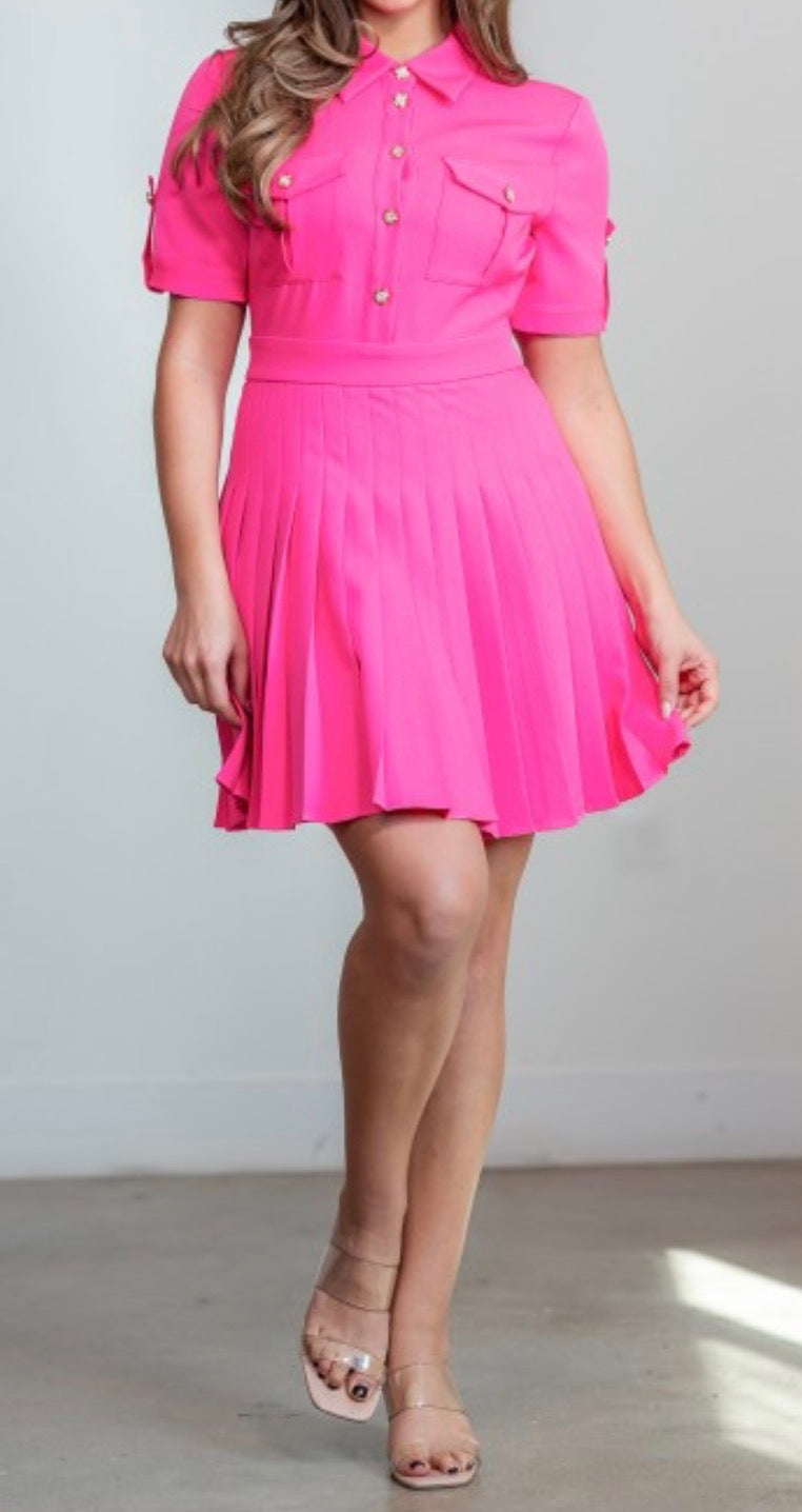 Pretty in pink dress