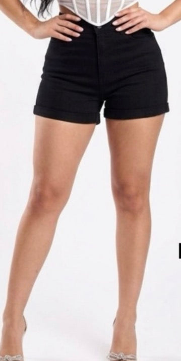 Blackest black shorts