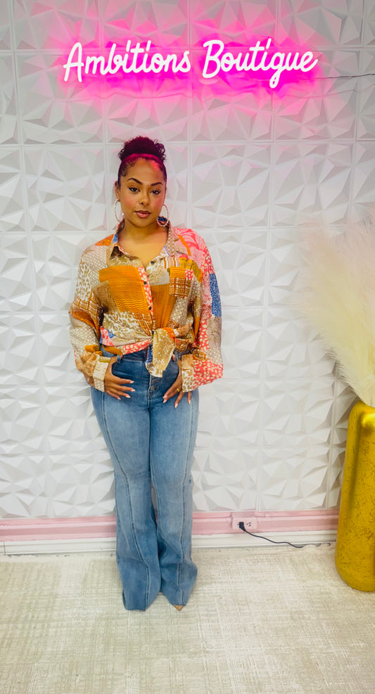 Patchwork top