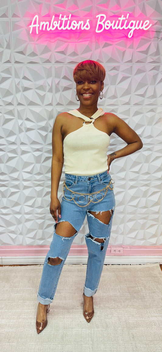Vanilla cream top