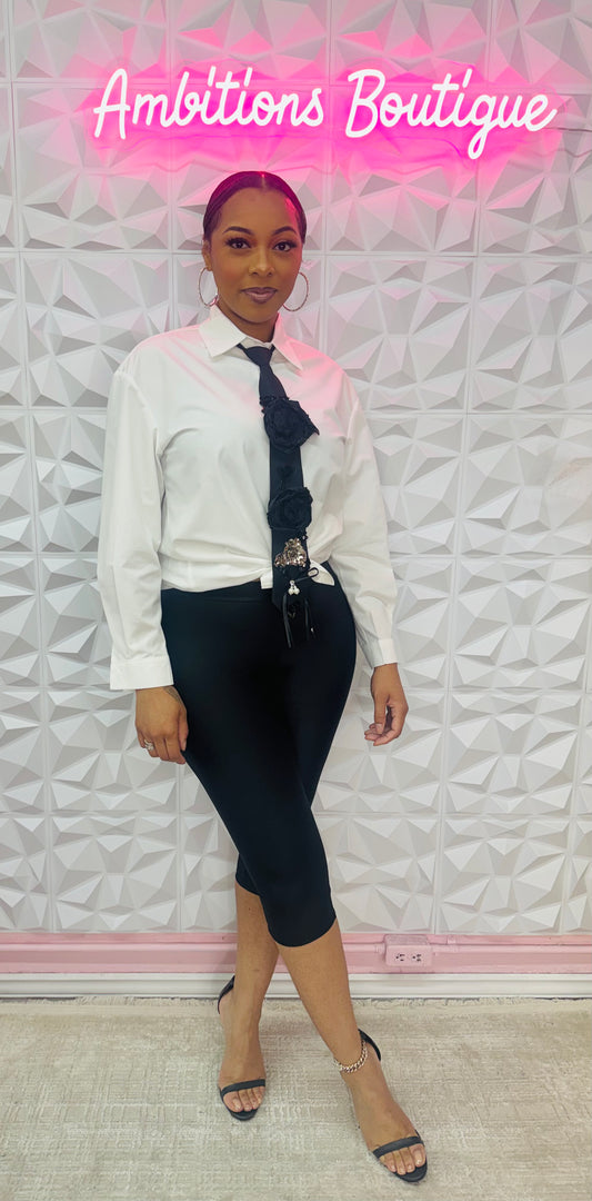 Disco capri leggings