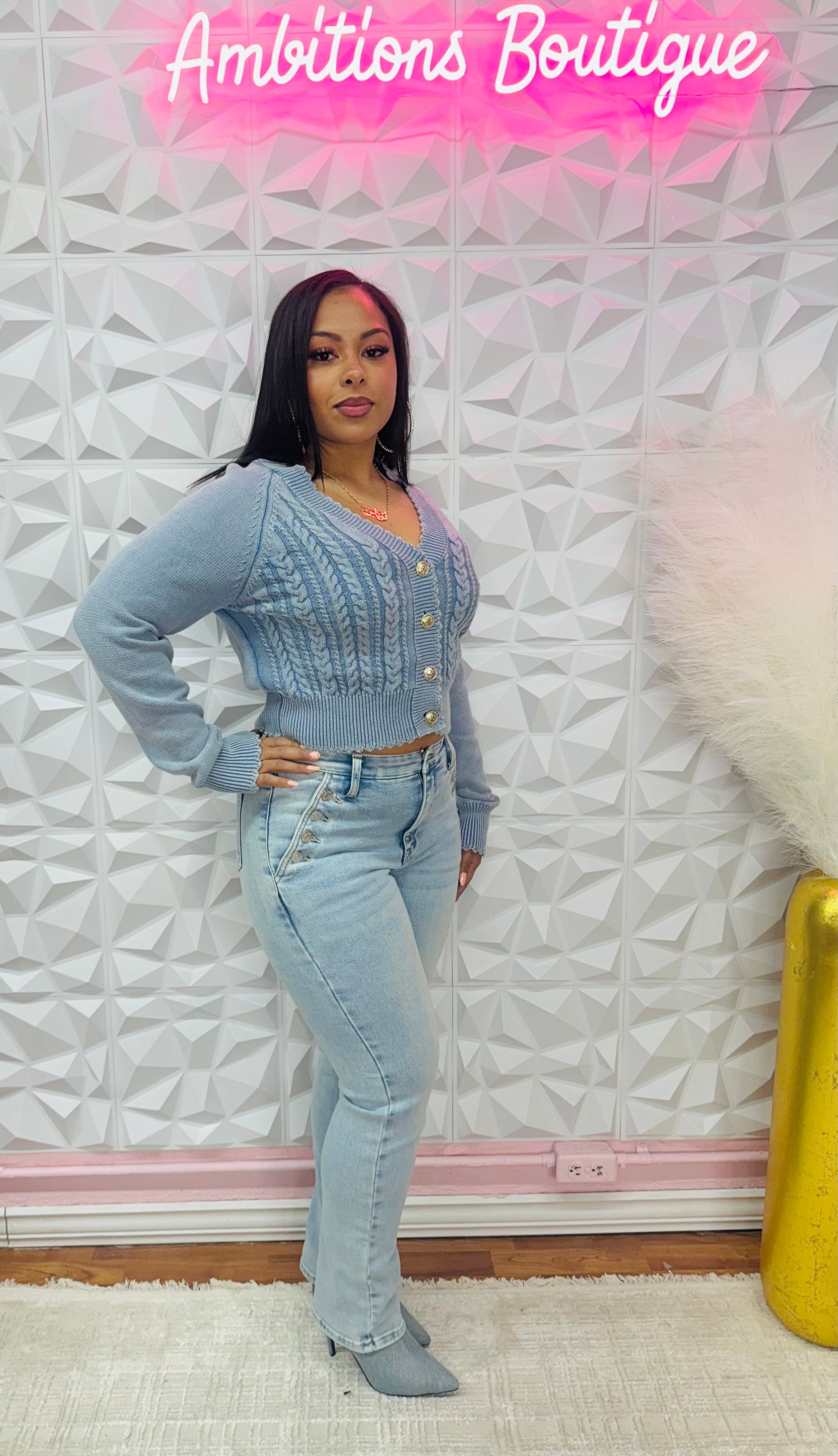 The baby blues cardigan