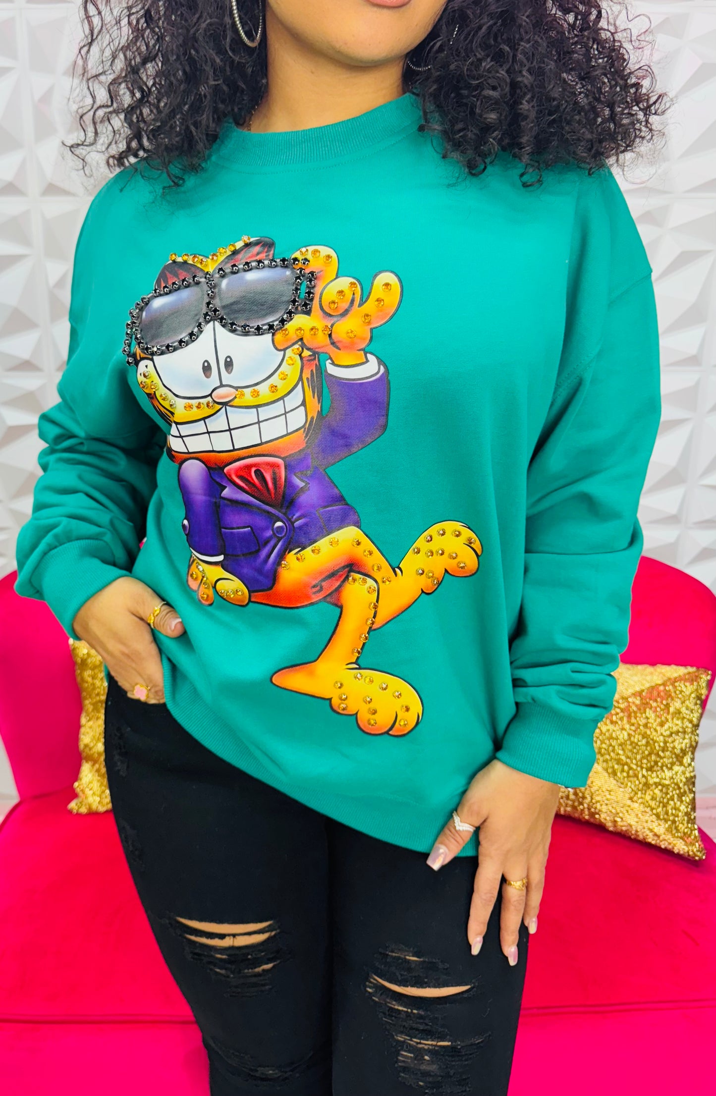 Cool cat sweater