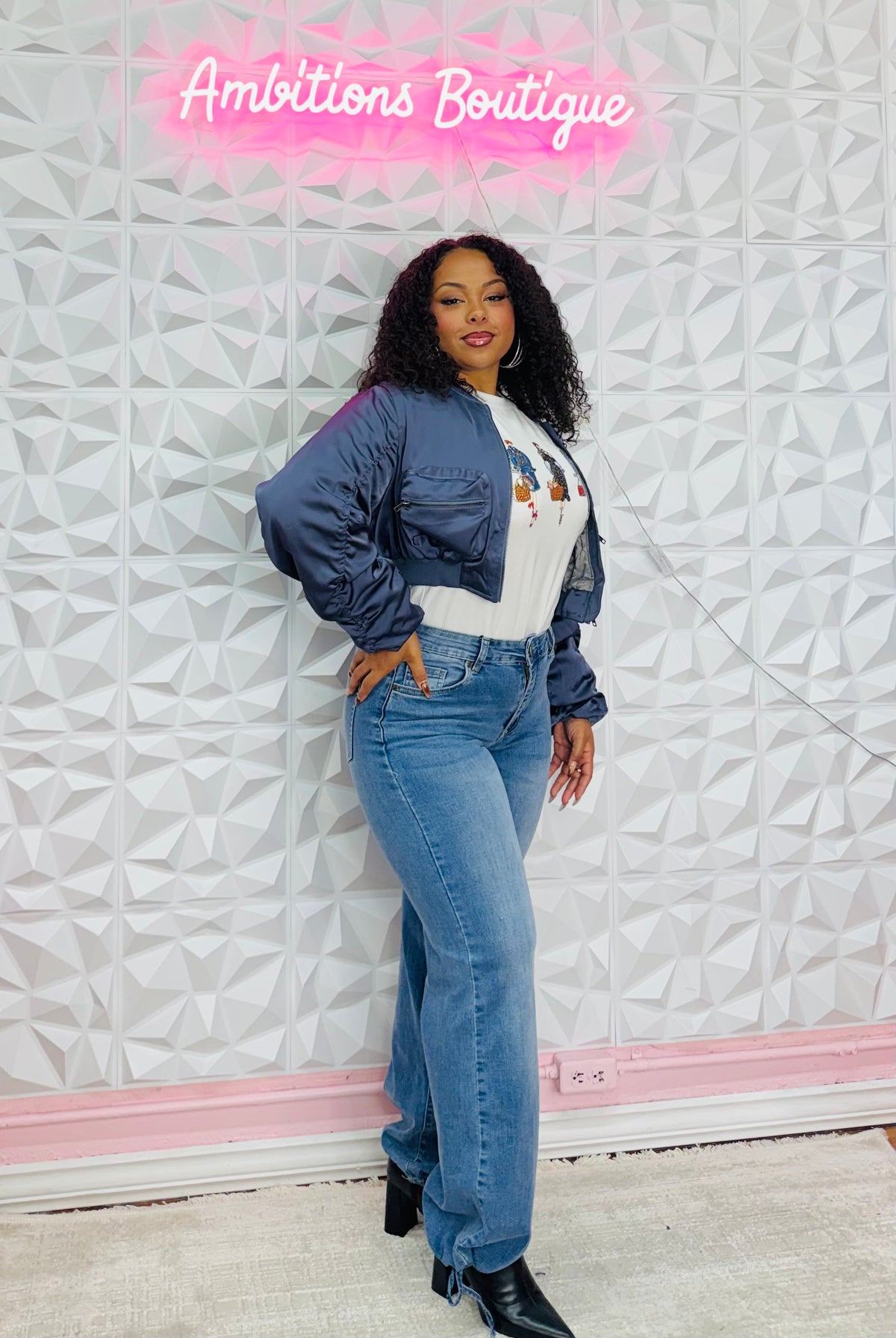 Scrunch cargo jacket(two colors)