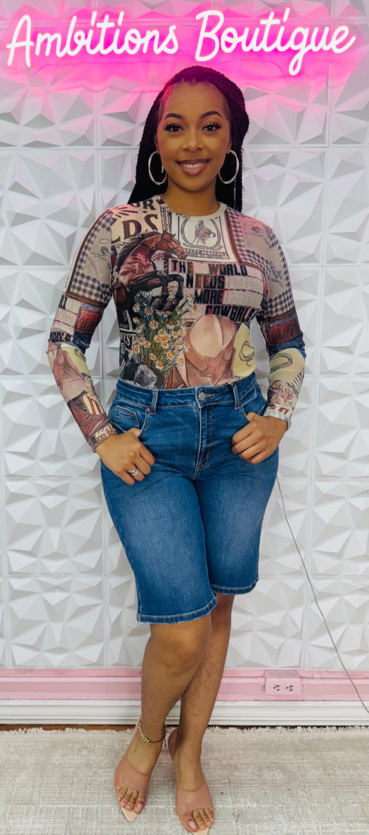 Cowgirl top