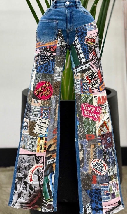 Graffiti jeans