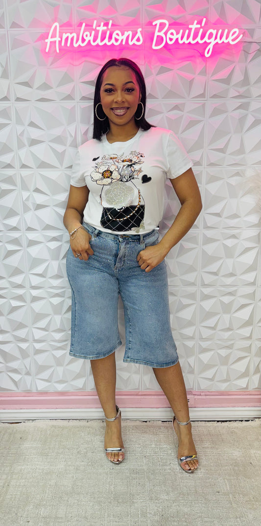 A litttle sparkle shorts