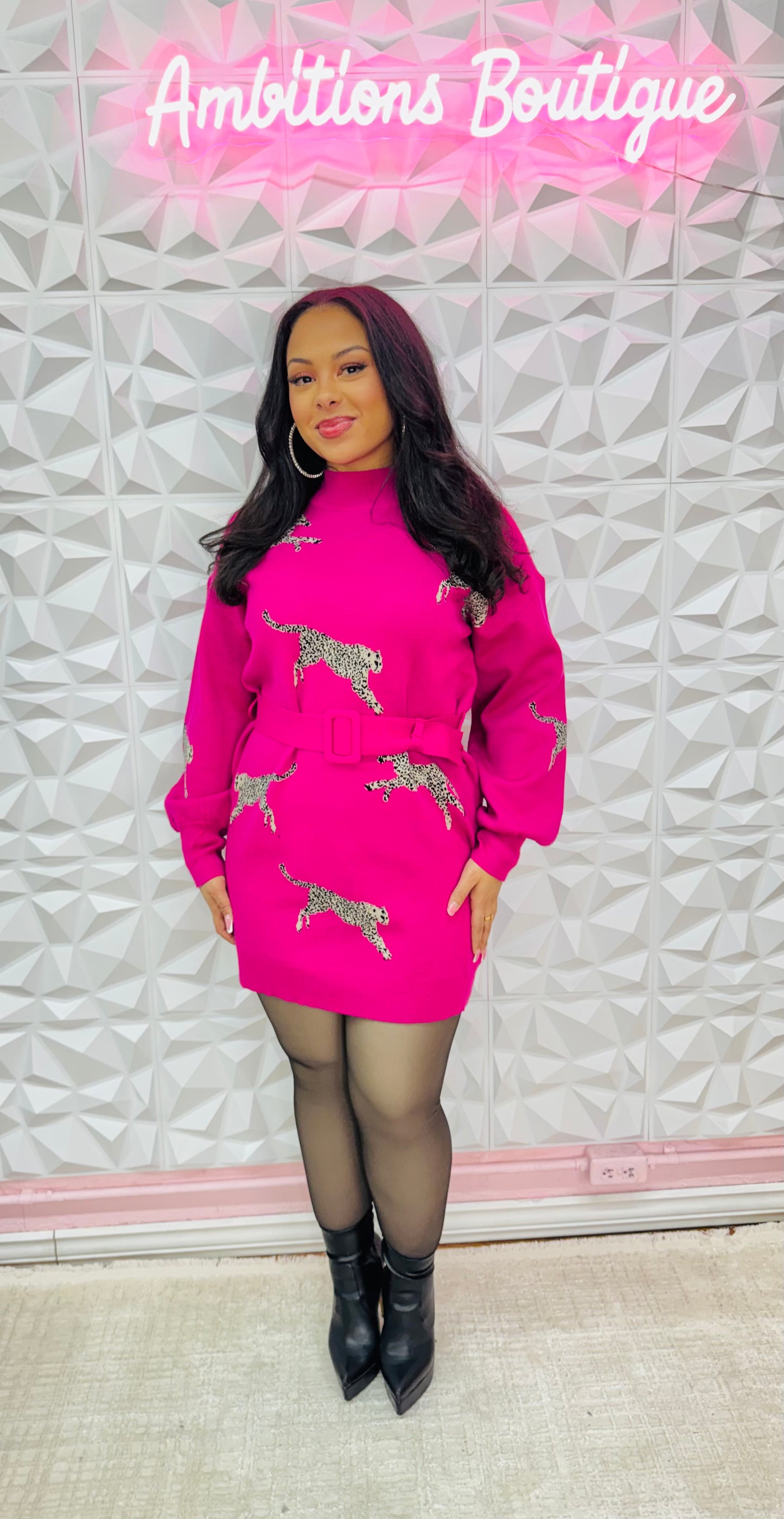 Pretty in pink dress