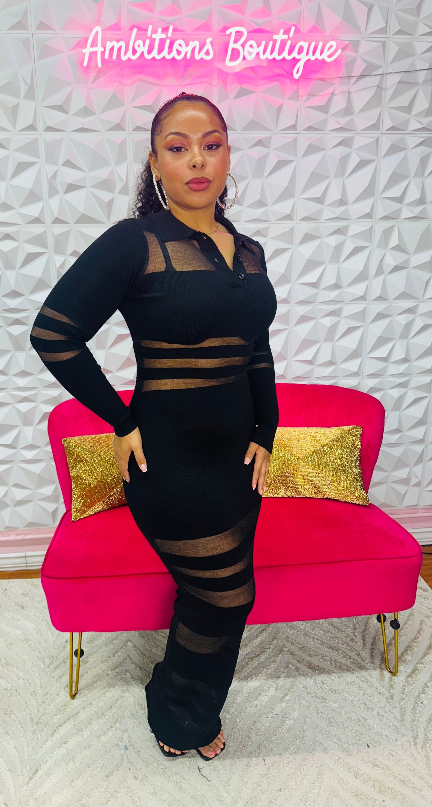 All the right places dress