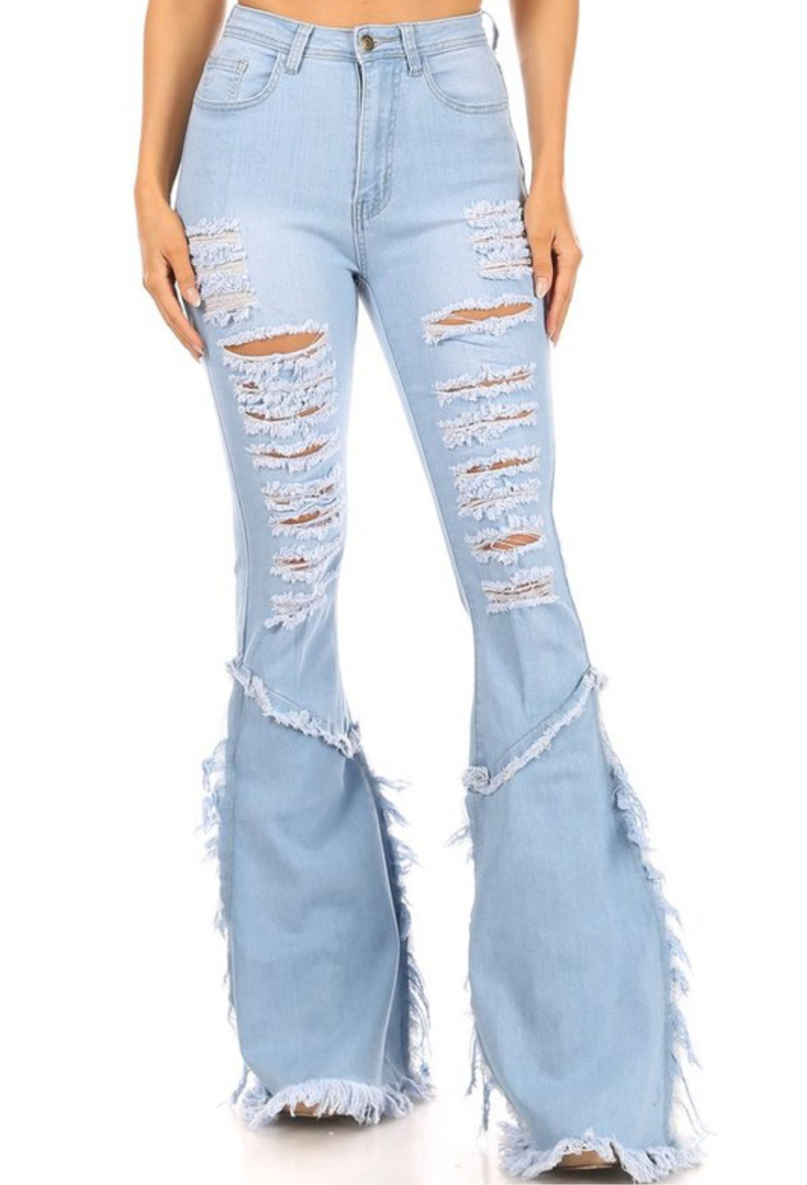 Rough around edges jeans