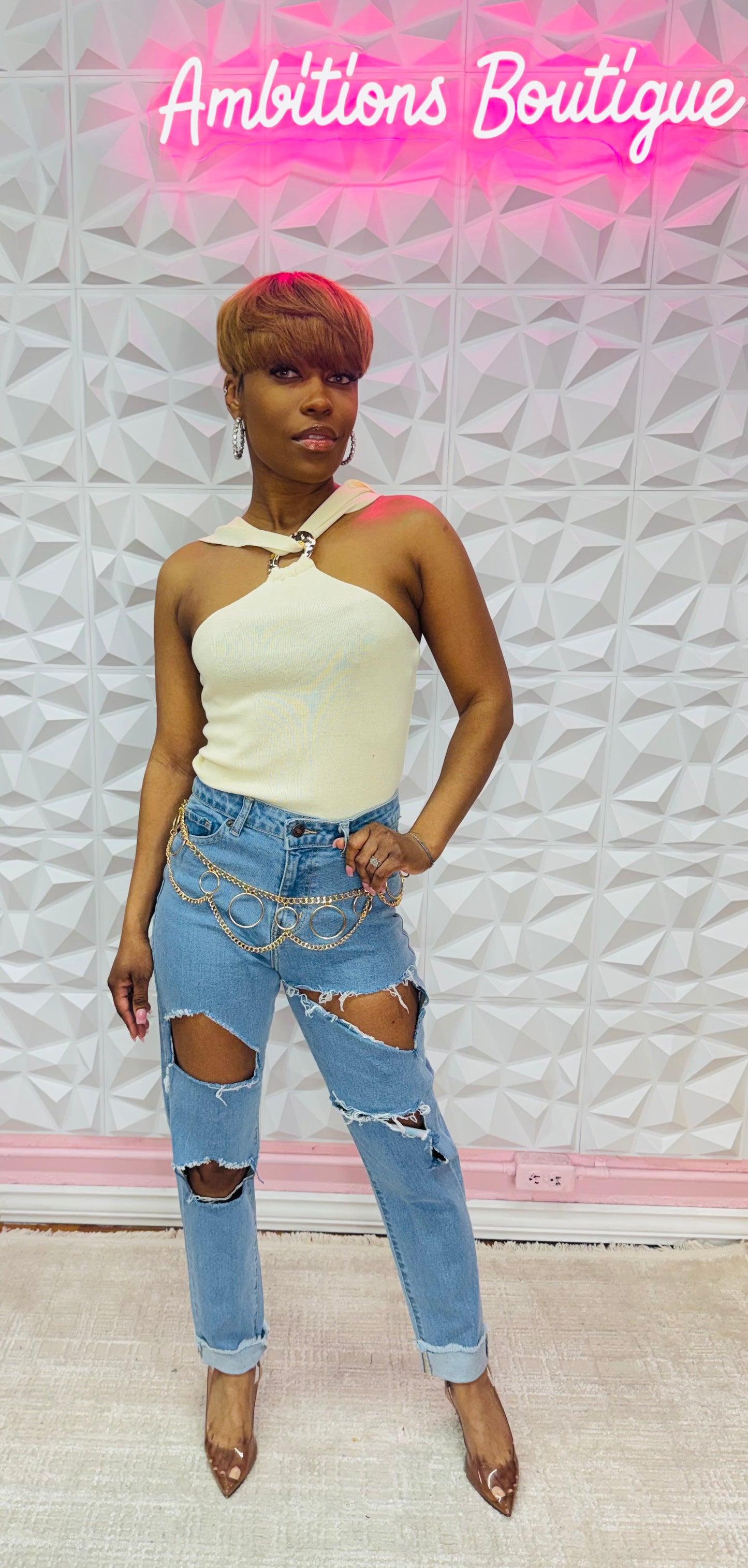 Vanilla cream top