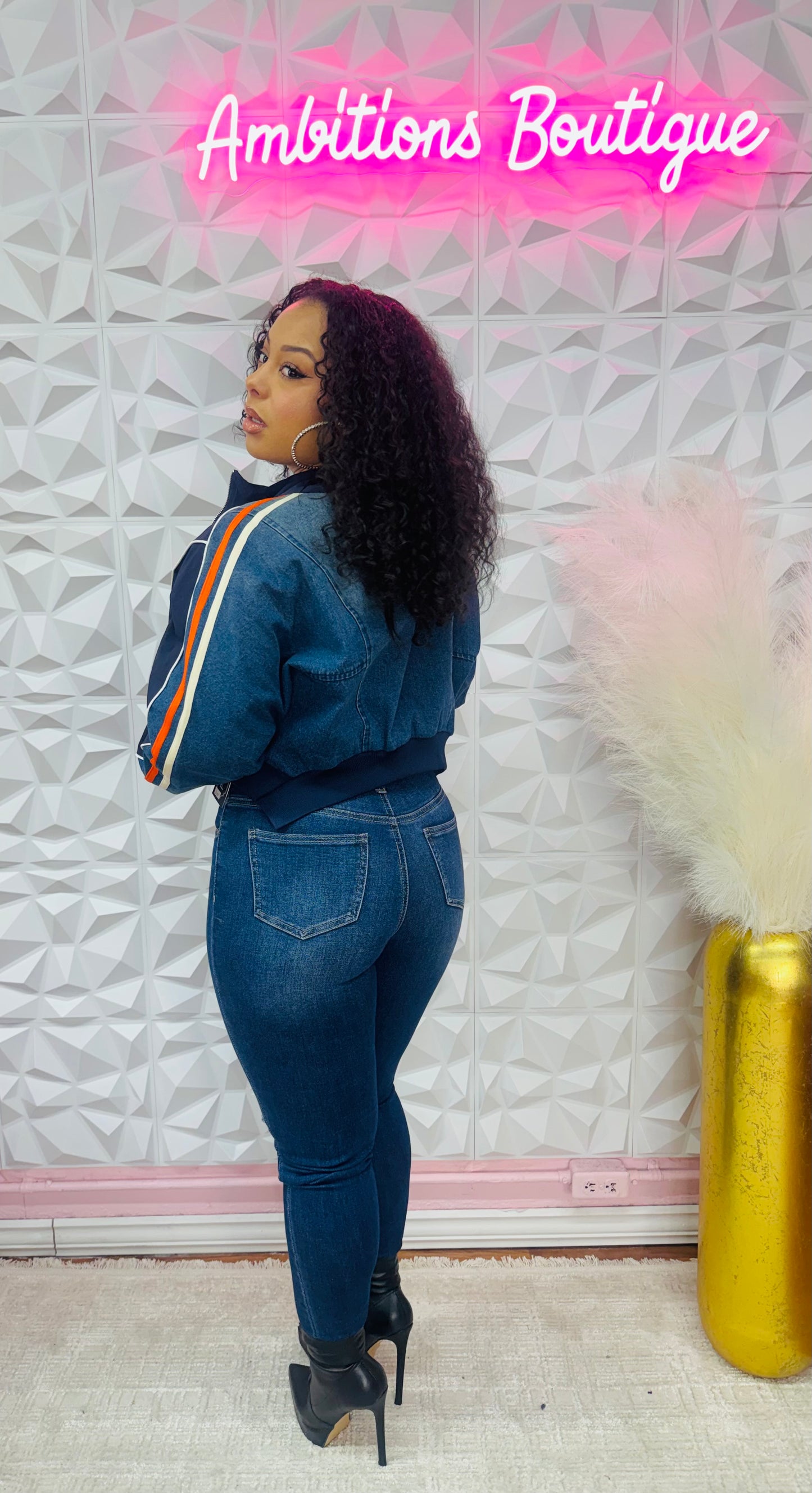 Front to the back jacket