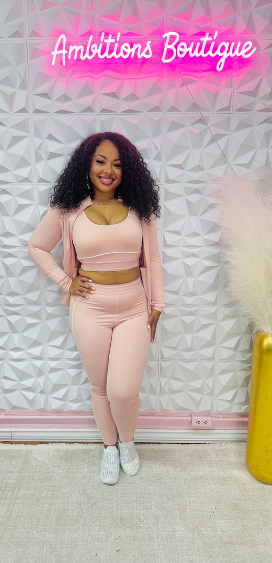 Work it girl set(two colors)