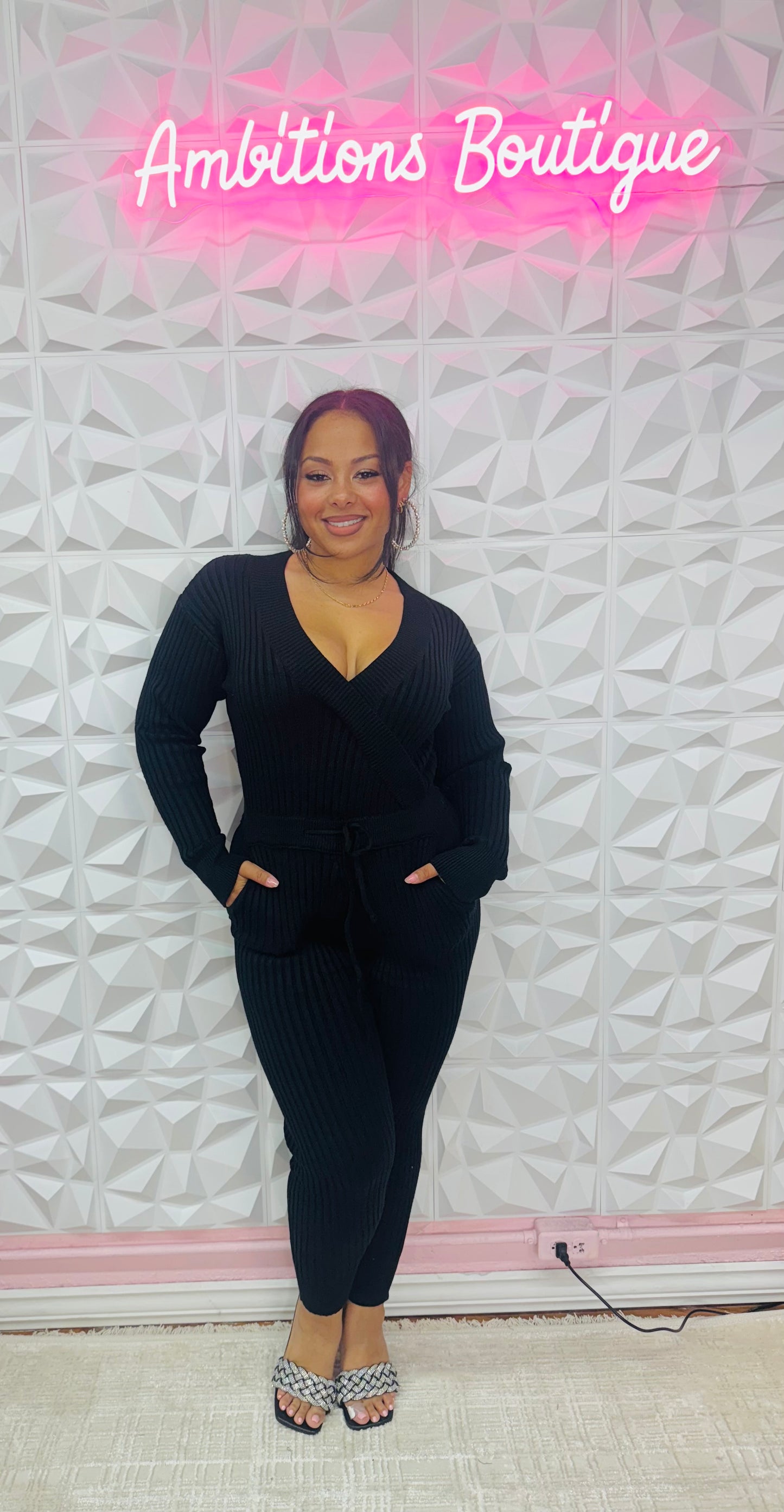Effortless jumpsuit(two colors)