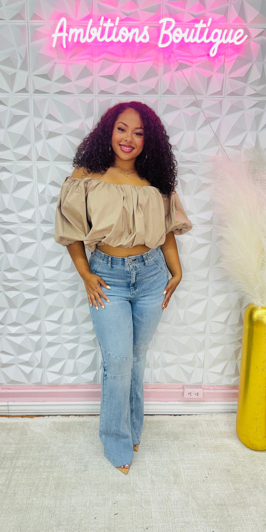 Cold shoulder top(two colors)