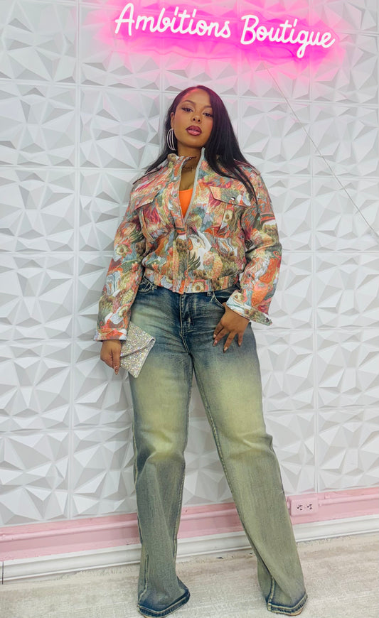Birds of a feather jacket
