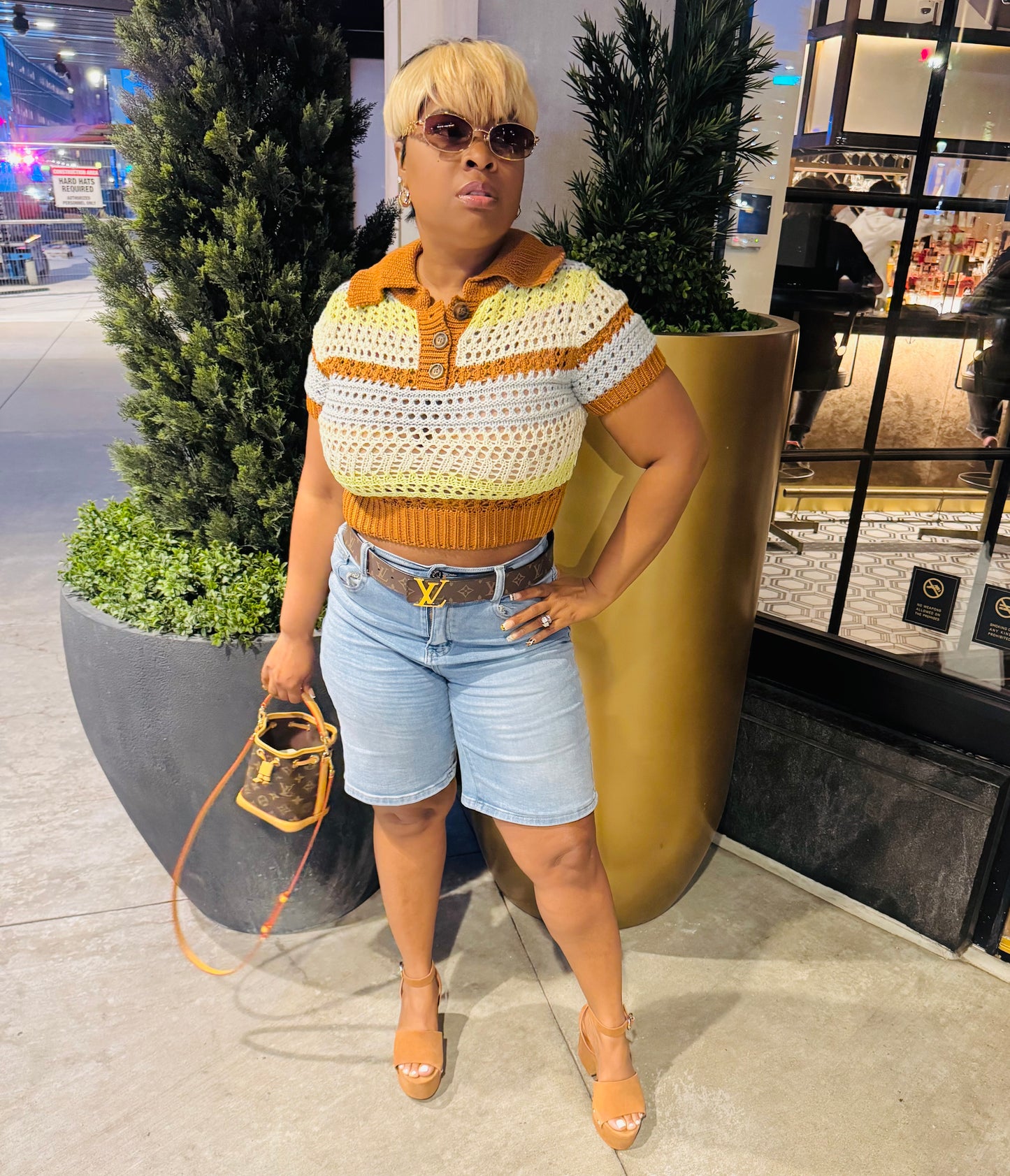 So cool knit top