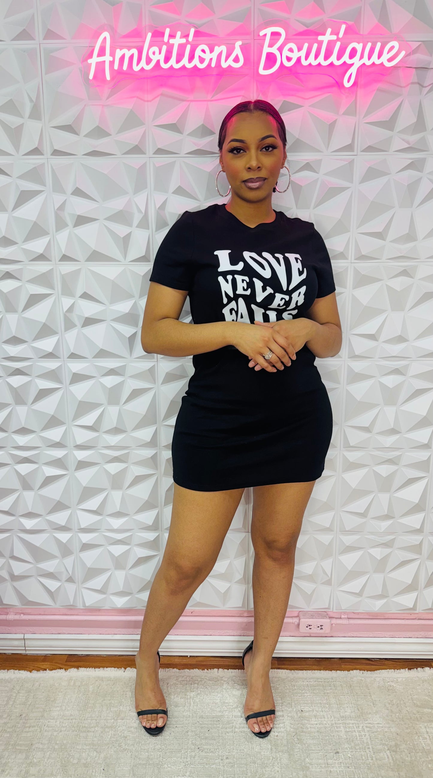 Love never fails dress