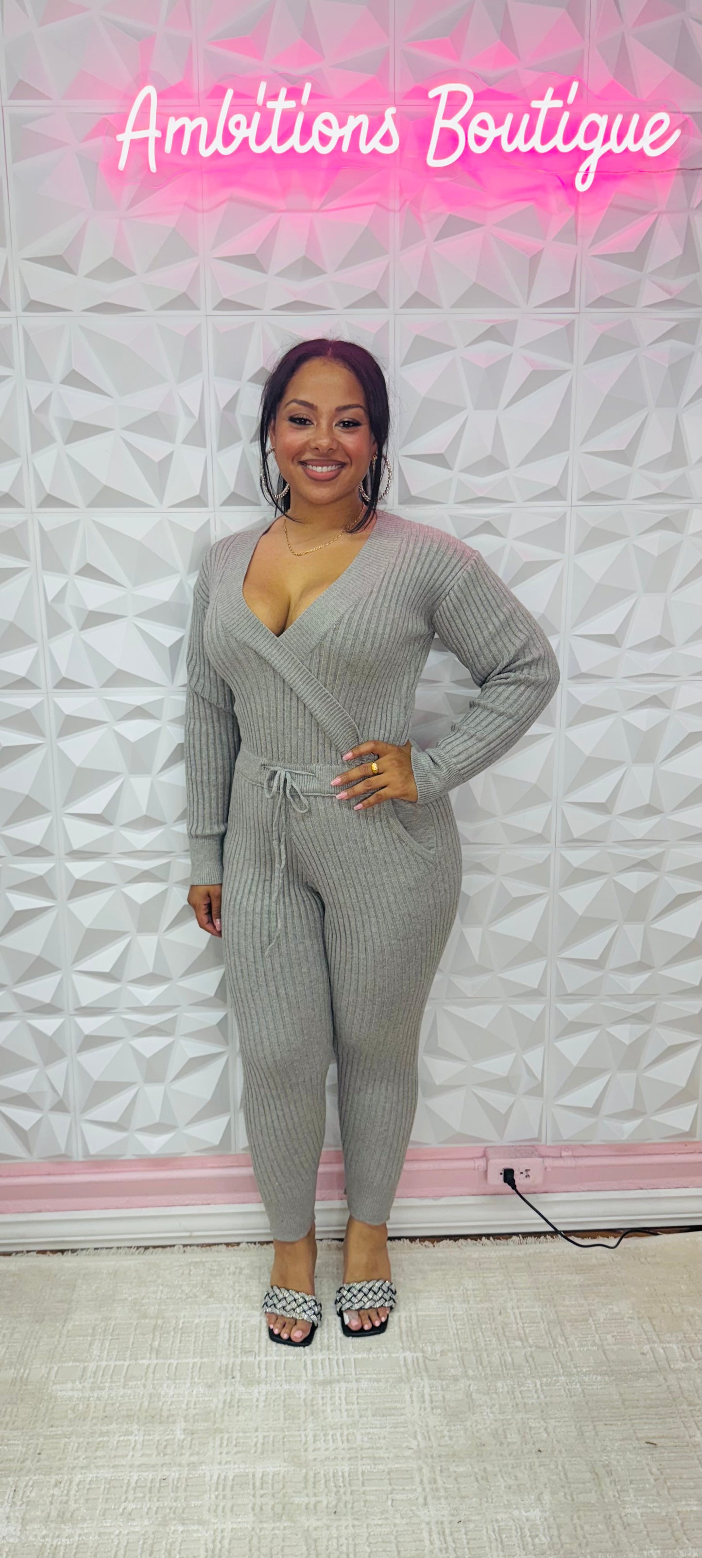 Effortless jumpsuit(two colors)