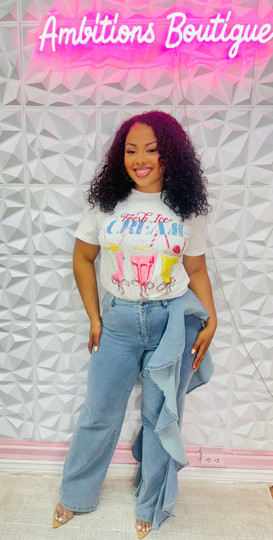 Ruffles jeans
