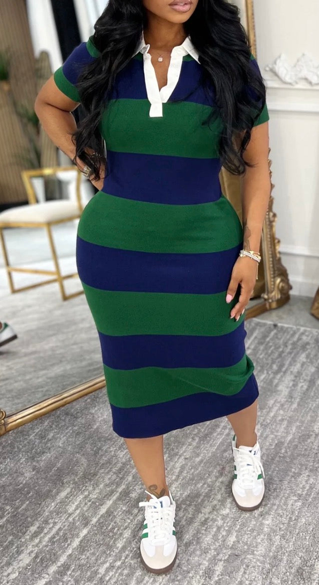 Preppy chic dress