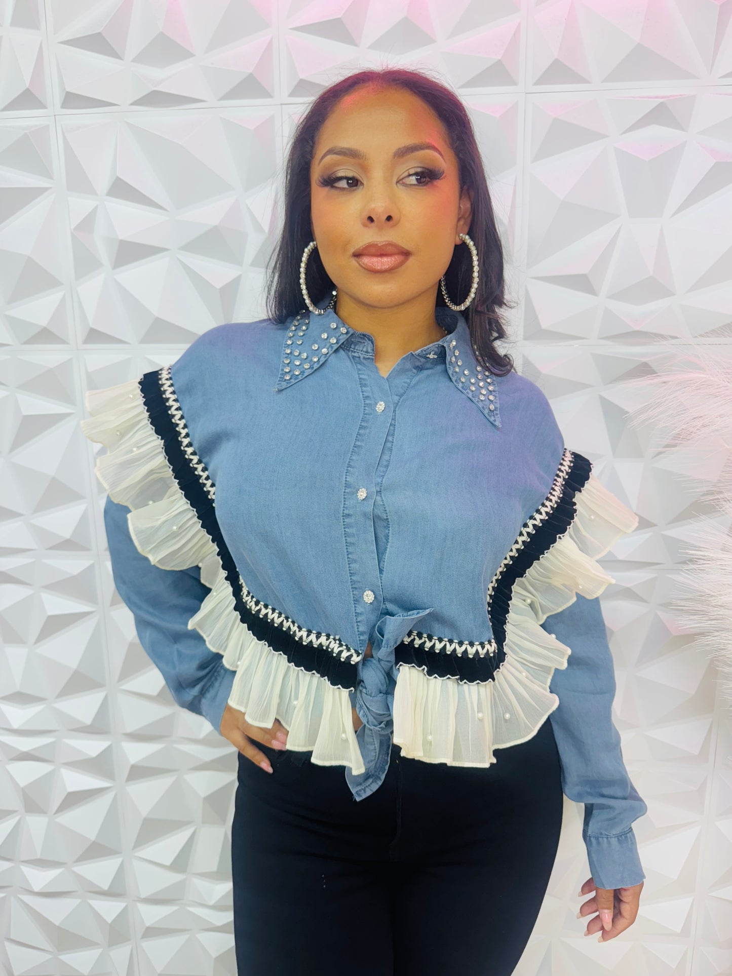 Go with the flow top