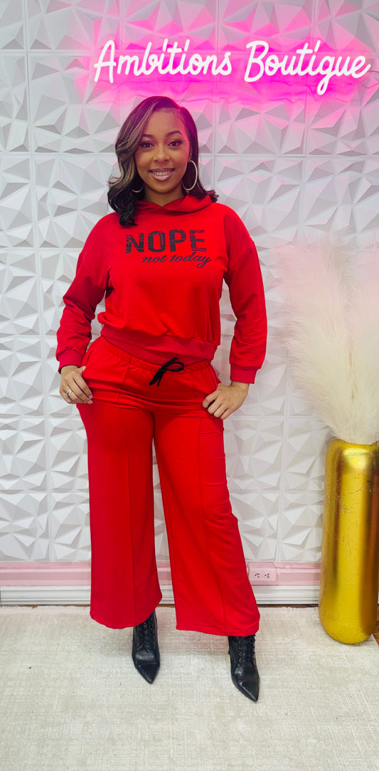 Not today set(two colors)