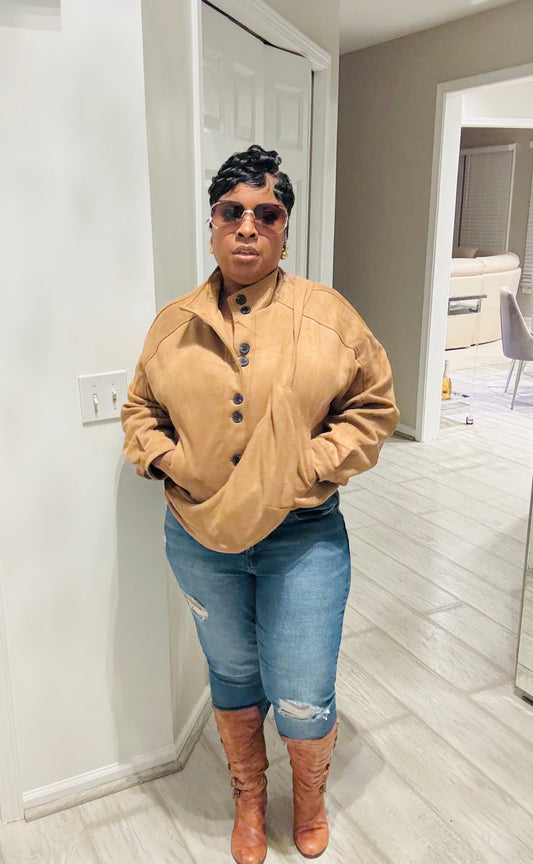 The perfect combo(jacket and crossbody bag)