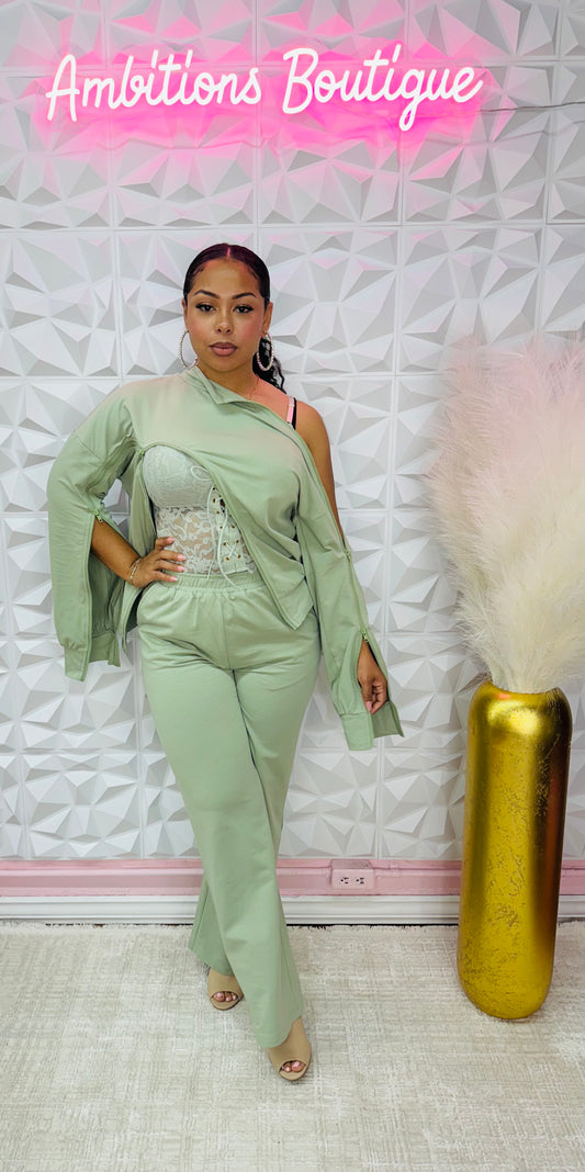 Minty fresh set
