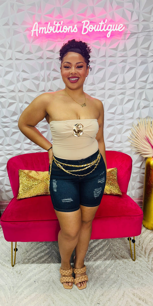 The medallion bodysuit(two colors)