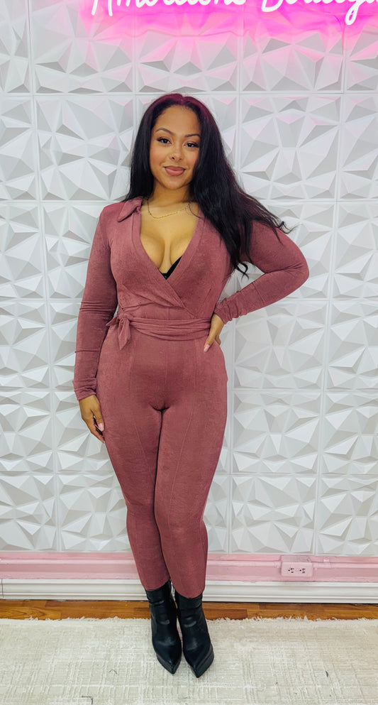 Playful twist jumpsuit