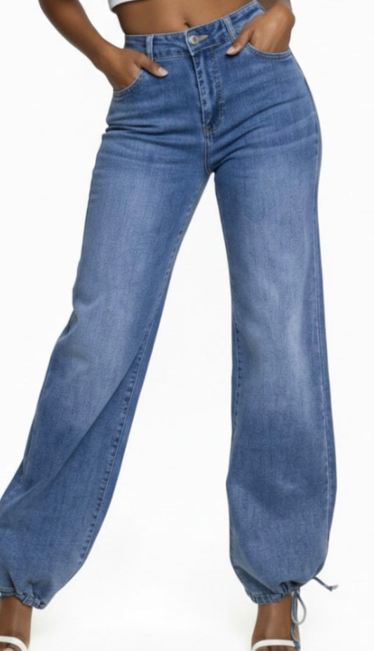 Jean joggers