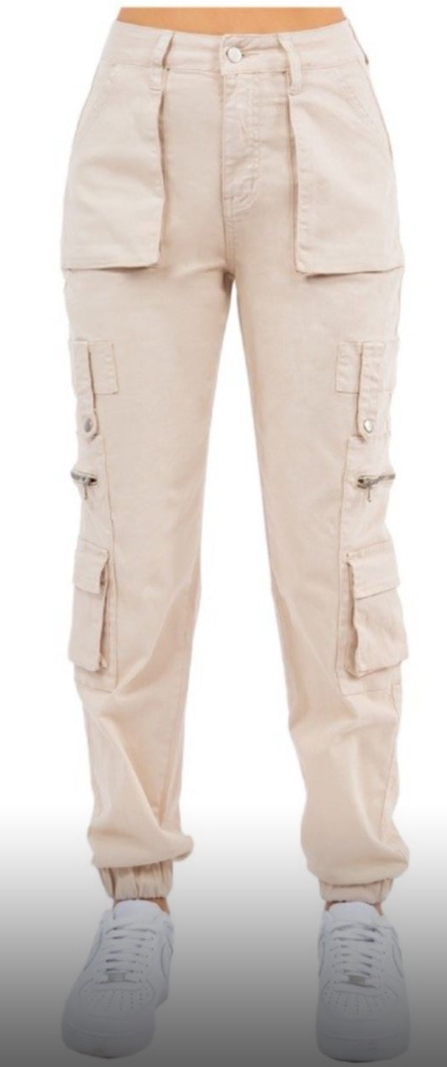 Cute cargo joggers