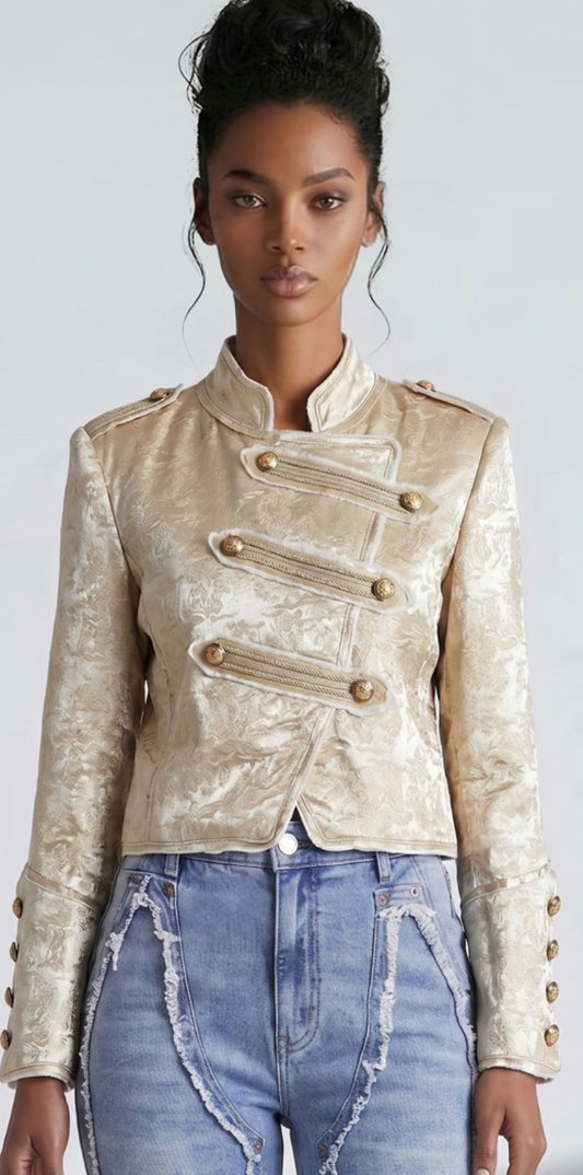 Captain her jacket