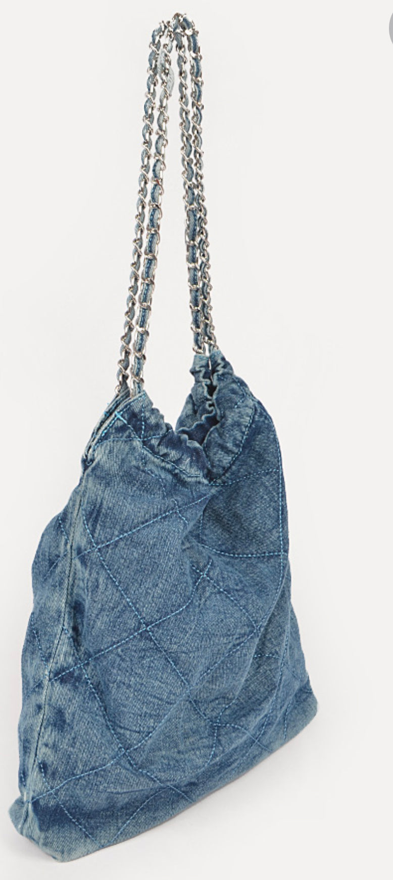 The denim tote bag