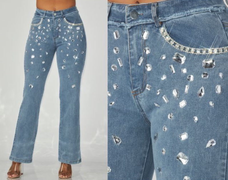 Big rocks denim jeans