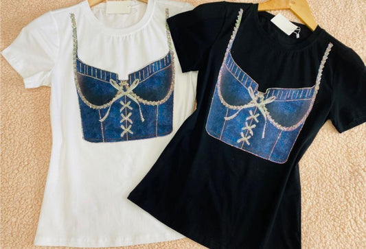 Corset me T-shirt