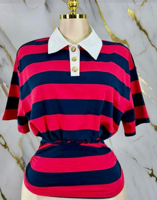 Not your basic polo(two colors)