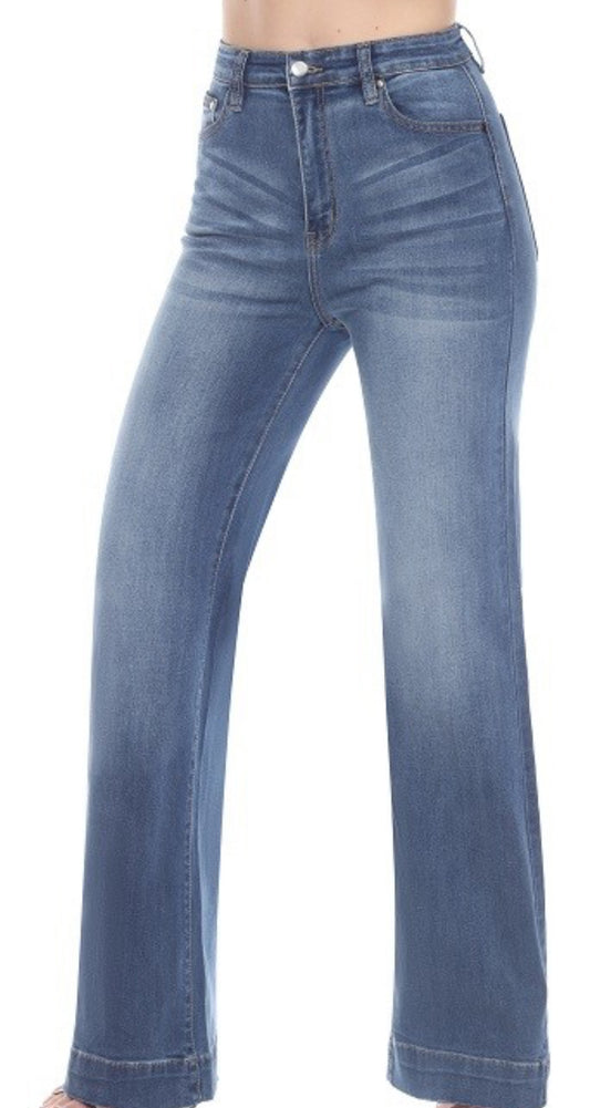 Flair jeans blue wash(u1015)