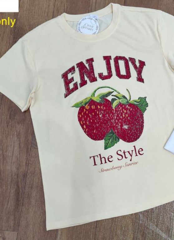 Enjoy graphic T-shirt